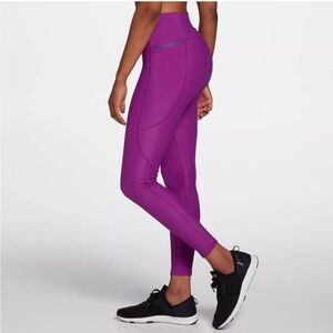 NWT Calia Purple Ribbed Leggings - Size M